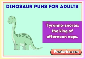 Dinosaur Puns for Adults