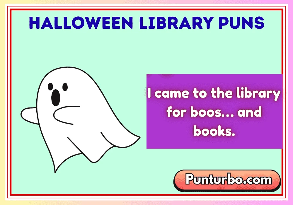 Halloween Library Puns