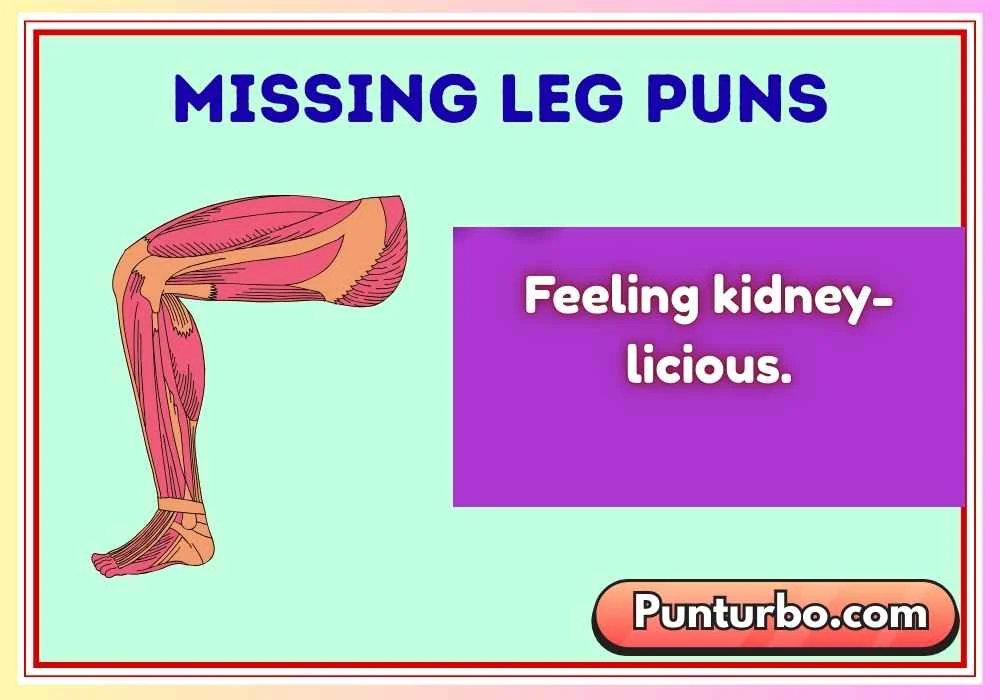 Missing Leg Puns