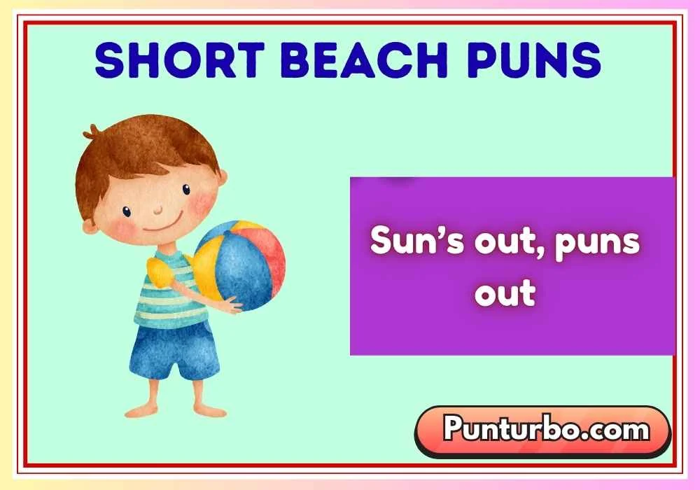 Short Beach Puns